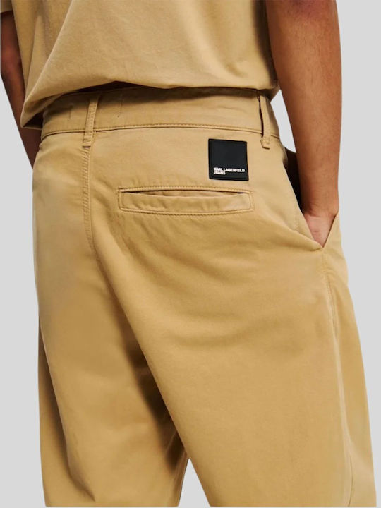 Trousers Chino in Relaxed Fit Brown
