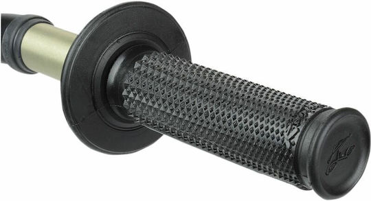 Renthal Motorcycle Handlebars Waffle in Black color