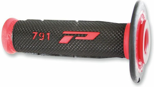 ProGrip Motorradlenkergriffe in Rot Farbe