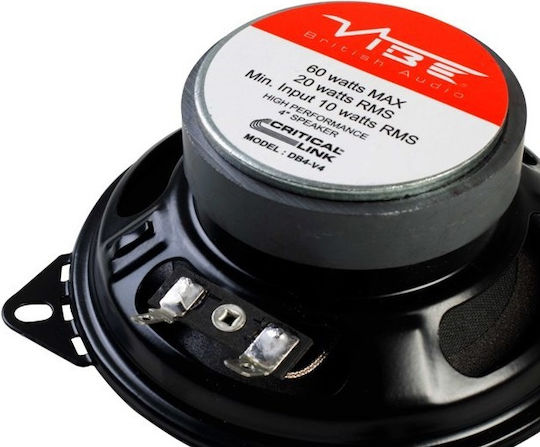 DΒ4-V4 Ηχείο Αυτοκινήτου 4" με 20W RMS (2 Δρόμων)