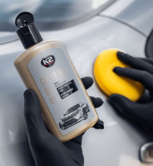 K2 Color Max Αλοιφή Κερώματος Αυτοκινήτου για Ασημί Αποχρώσεις Αμαξώματος 250ml