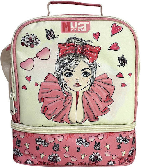 Must Team School Insulated Shoulder Bag Lunch Box 7L 22x16x28cm