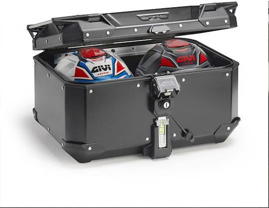 Givi Trekker Outback Monokey Motorcycle Aluminum Top Case 58lt Black