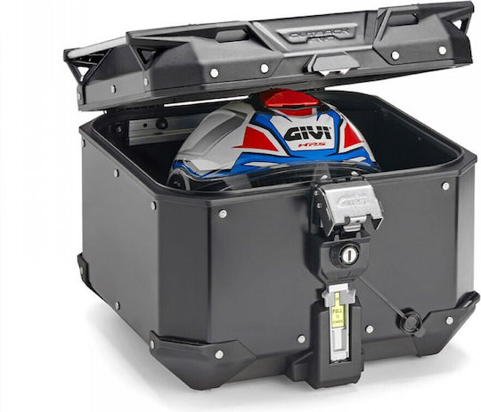 Givi Trekker Monokey Motorcycle Aluminum Top Case 42lt Black