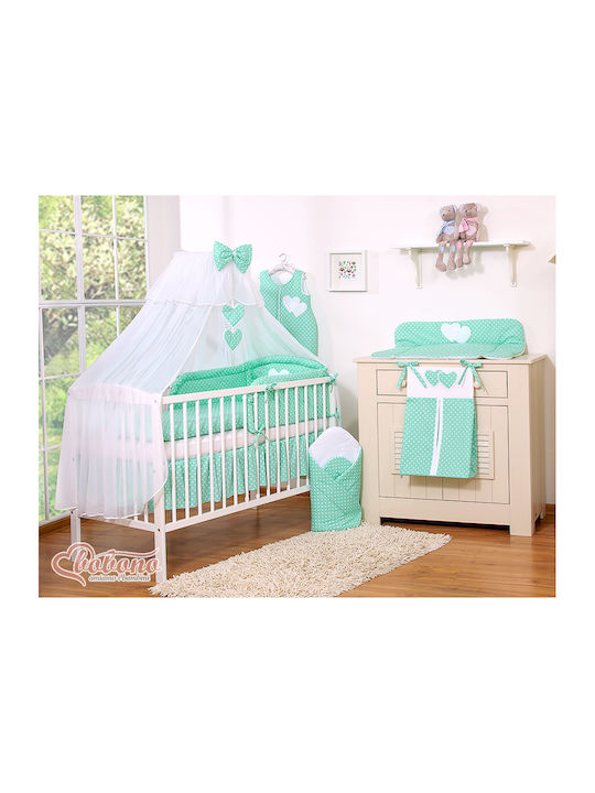 Bobono Mosquito Net Crib Tulle White 470x160cm