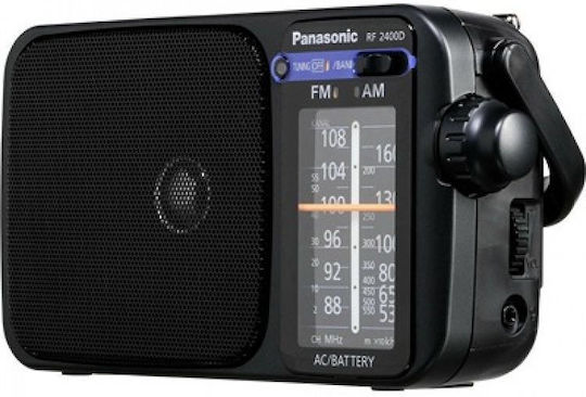 Panasonic RF-2400EG-K Φορητό Ραδιόφωνο Μαύρο