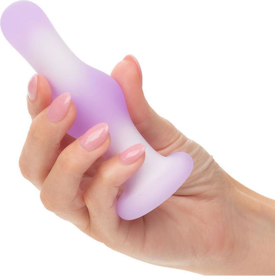 Anal Plug with Vibration Purple