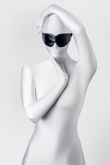 BDSM Maske in Schwarz Farbe