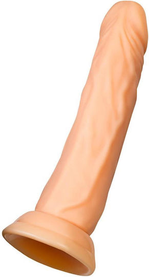Dildo realist Cu ventuză Roz 17.5cm