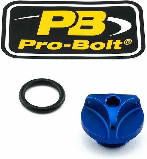 Pro Bolt Öldeckel Motorrad Blau OFCS10B