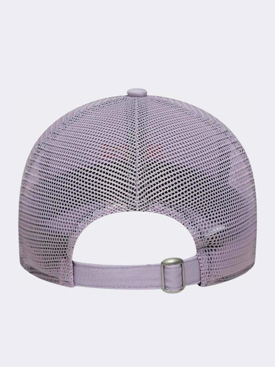 Дамска шапка New Era 9twenty Trucker New Era City лилава