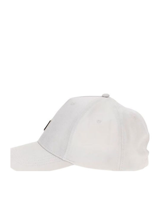 Guess Unisex Καπέλο Aw5283cot01-whi Λευκό Μεταλιζέ
