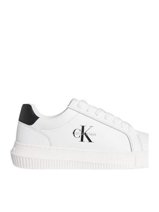 Calvin Klein Chunky Sneakers Bright White Black Calvin Klein Chunky Sneakers Bright White Black