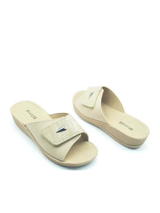 Anatomic Women's Platform Wedge Sandals Beige