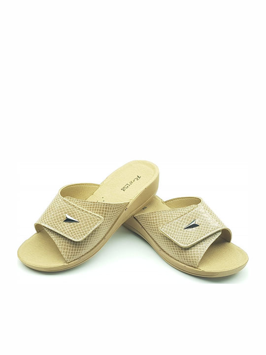 Anatomische Damenplattformen Beige