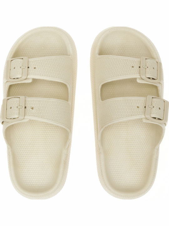Slides σε Μπεζ Χρώμα