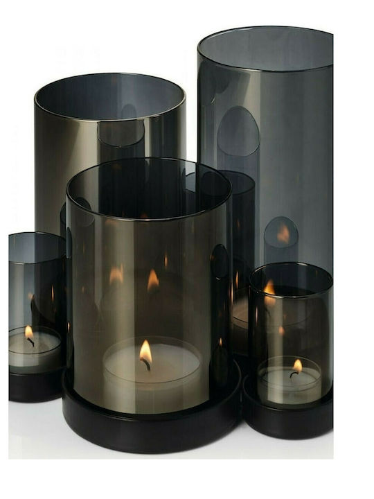 Philippi Lichtermeer Candle Holder suitable for Tealights Metal 6 Seats Black 25x25x20cm 1pcs