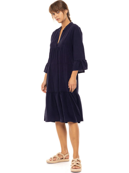 Pink Label Feminin Rochie de Plajă Black
