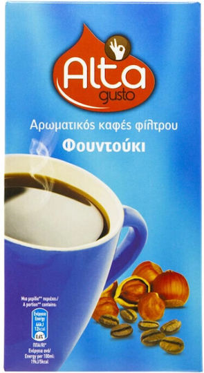 Alta Gusto Филтърно Кафе Аромат Лешник Лешници Смляно 250гр