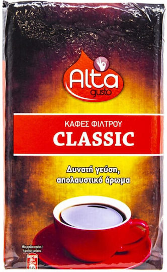 Alta Gusto Καφές Φίλτρου Classic Αλεσμένος 500gr