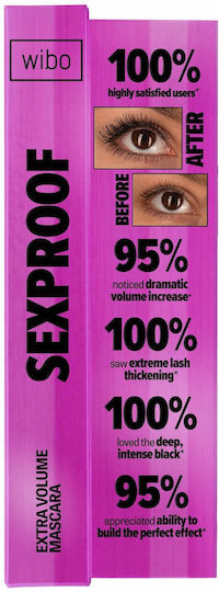 Wibo Mascara für Band & Länge Schwarz 8gr
