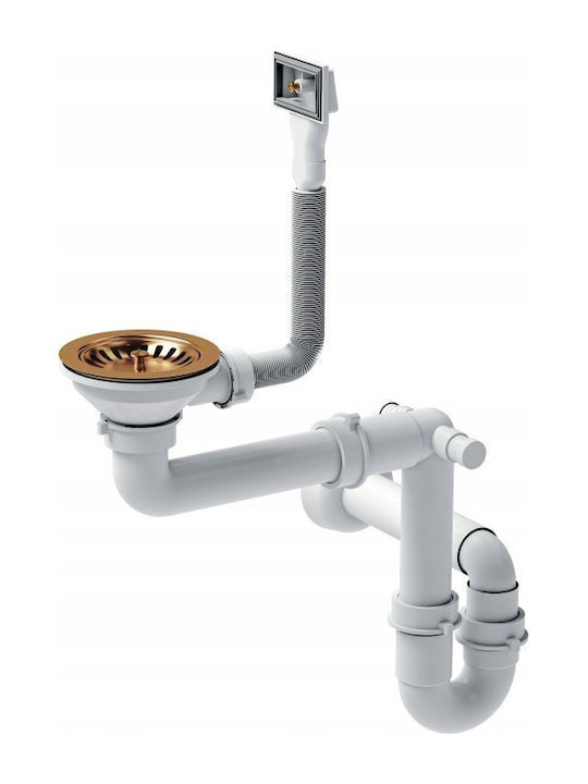 GraniteQ Anthony Drop-In Spüle Inox B54xT44cm Gray