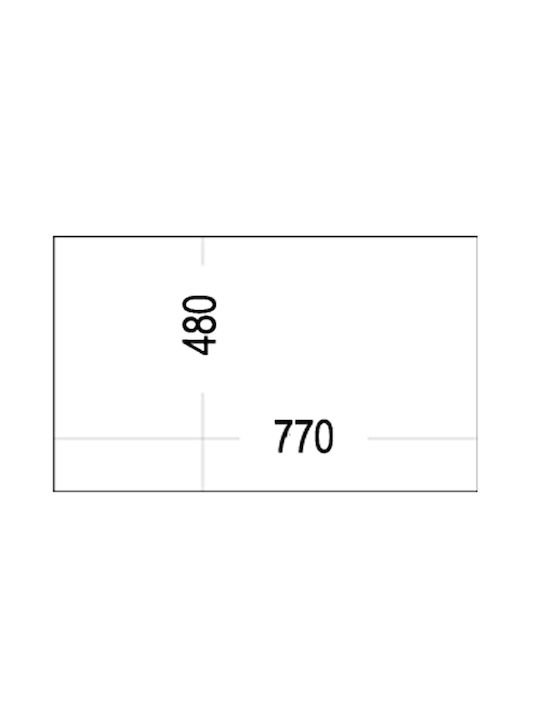 Teka Forsquare 72.40 TG 115230002 Drop-In Sink Synthetic Granite W79xD50cm Avena
