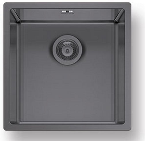 Pyramis Astris Colora 101055201 Поддръжка Мивка Inox Ш40xД40см Gun Metal