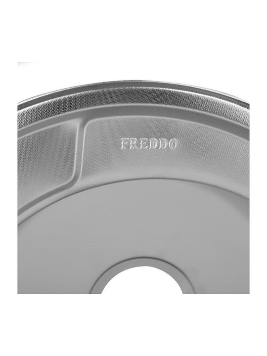 Freddo Sn7000/q32 Ένθετος Νεροχύτης Inox Μ49xΠ49cm Γκρι