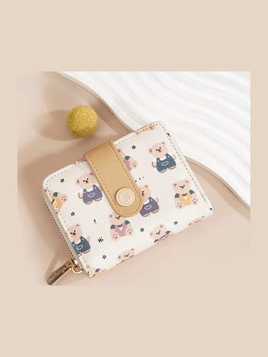 Starrydrip Kids Wallet with Coins Beige