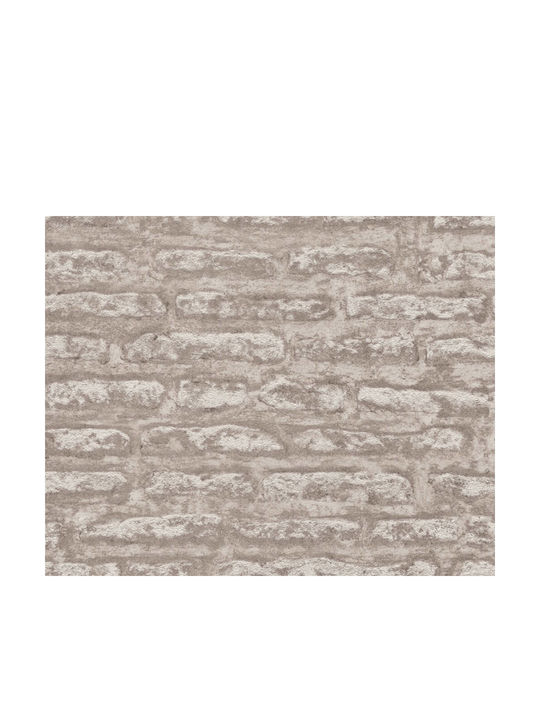 Wall Wallpaper Attractive 2 Vinyl Brown 1005x53cm Washable