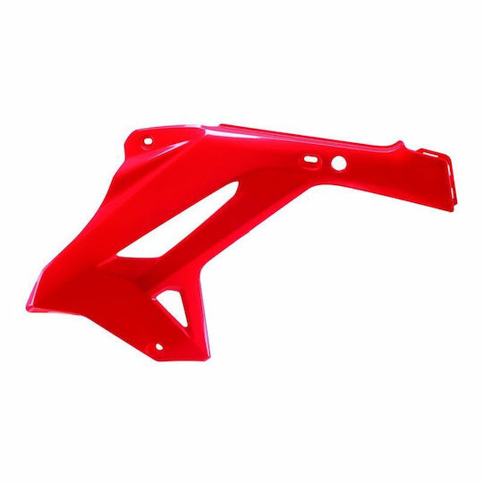 Polisport Motorcycle Radiator Protector Red