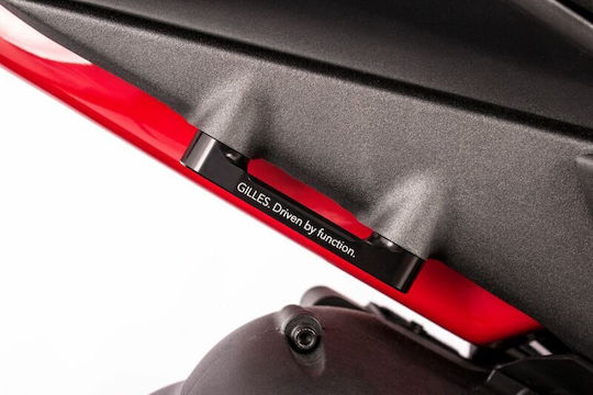 Gilles Motorcycle Frame Protectors Ducati Panigale V4 2018-2020 Black