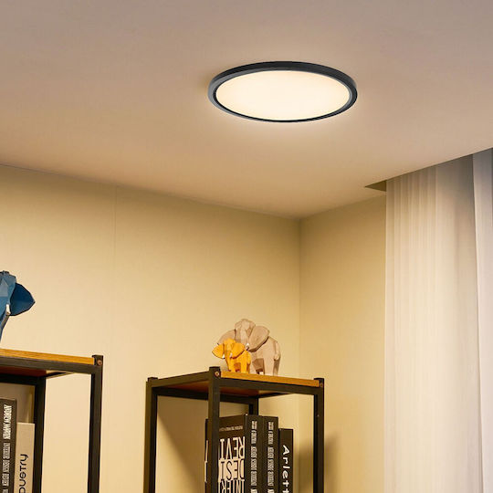 Braytron Jade Plafonieră de Tavan Neagră cu LED Integrat