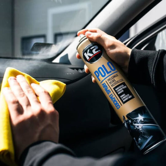 K2 Polo Cockpit Cleaning and Polishing Spray for Car Dashboard with Aroma Pineapple 750ml
