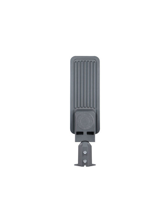 Eurolamp Outdoor Floor Lamp LED Road 100W with Natural White Light IP66 Gray