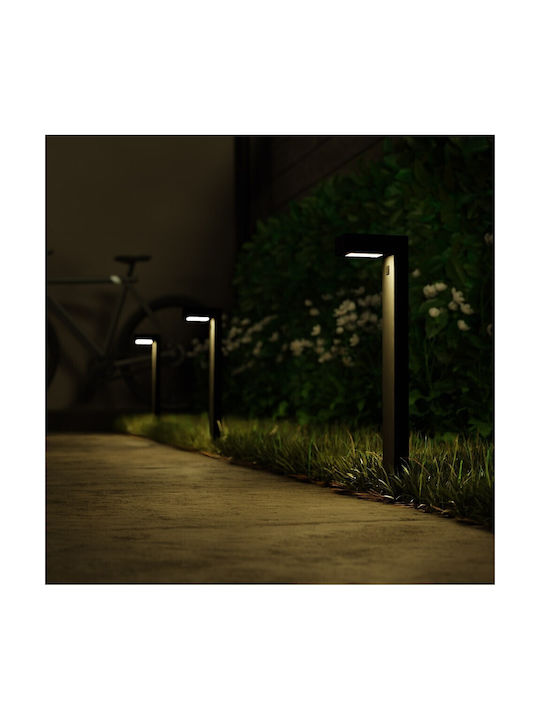 Hombli Φωτιστικό Κολωνάκι LED Εξωτερικού Χώρου RGB IP54 Μαύρο