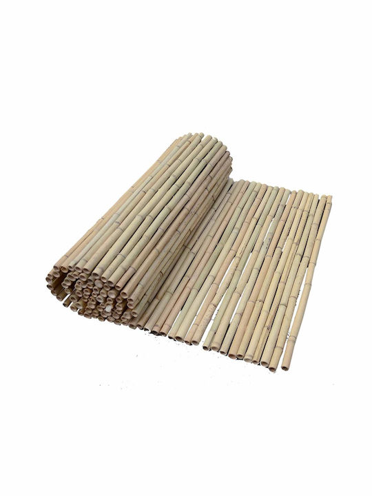 Dom Wood Bambuszaun mit Ganzes Schilf Bambus 2x2.5m