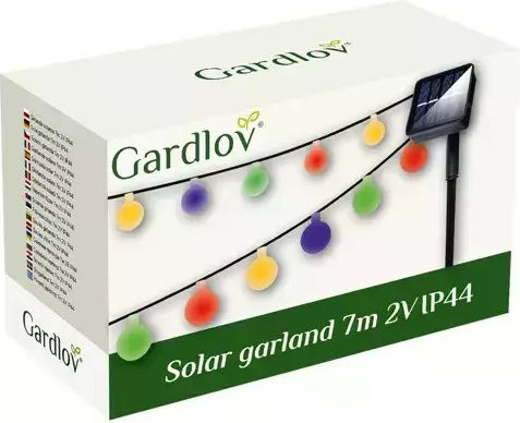 Gardlov Κρεμαστό Ηλιακό Φωτιστικό Γιρλάντα IP44