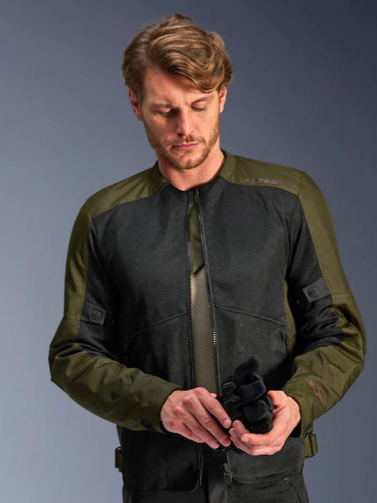 Alpinestars C-1 Air Summer Men's Motorcycle Jacket Khaki