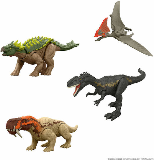 Action-Figur Monolophosaurus Jurassische Welt Dinosaurier 18cm.
