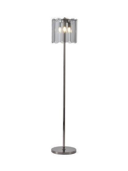 Eurolamp Φωτιστικό Δαπέδου Υ160εκ. Μαύρο