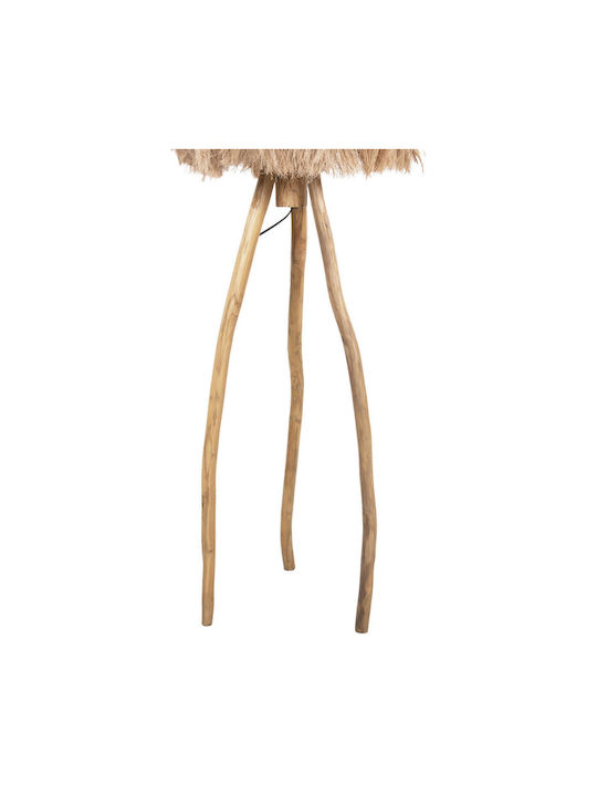 HomeMarkt Floor Lamp H160xW50cm. with Socket for Bulb E27 Brown
