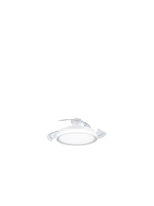Philips Таванна LED светлина Вентилатор LED 35w 230v 5500 4000 2700k+rc Бял