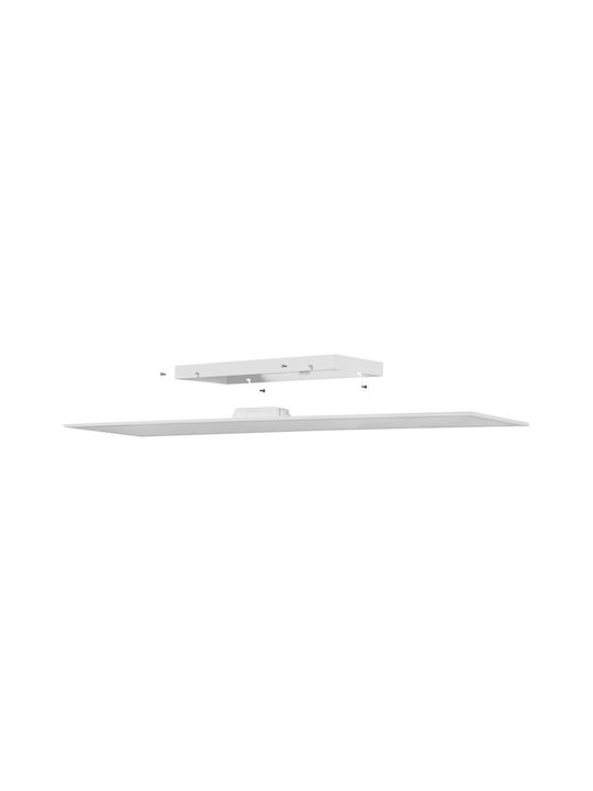Eglo Salobrena Rectangular Recessed LED Panel 33.5W with Warm to Cool White Light 120x30cm