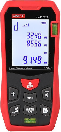 Uni-T Laser Distance Meter LM100 cu Capacitate de Măsurare până la 100m