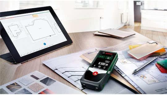 Bosch Laser Distance Meter AdvancedDistance 50C with Range up to 50m