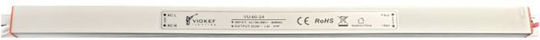 Viokef LED-Netzteil Magnetische Schiene IP20 Leistung 60W mit Ausgangsspannung 24V