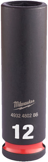 Milwaukee Shockwave Καρυδάκι Αέρος Εξάγωνο με Καρέ Υποδοχής 3/8" Διάμετρος 16mm