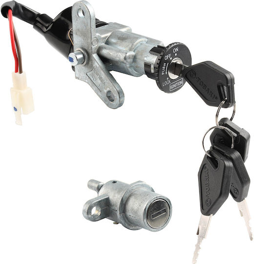 Set Încuietoare Centrală Yamaha Crypton R 115 Tobaki